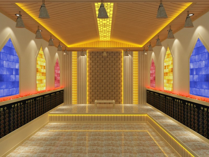 德国盐雾疗法加中式汗蒸房