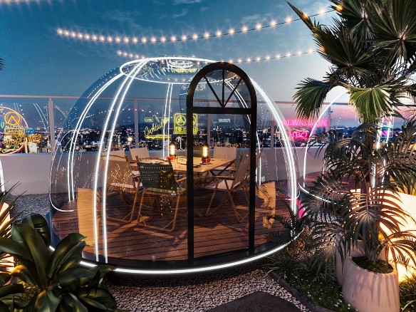 宝龙广场星空盐风小屋