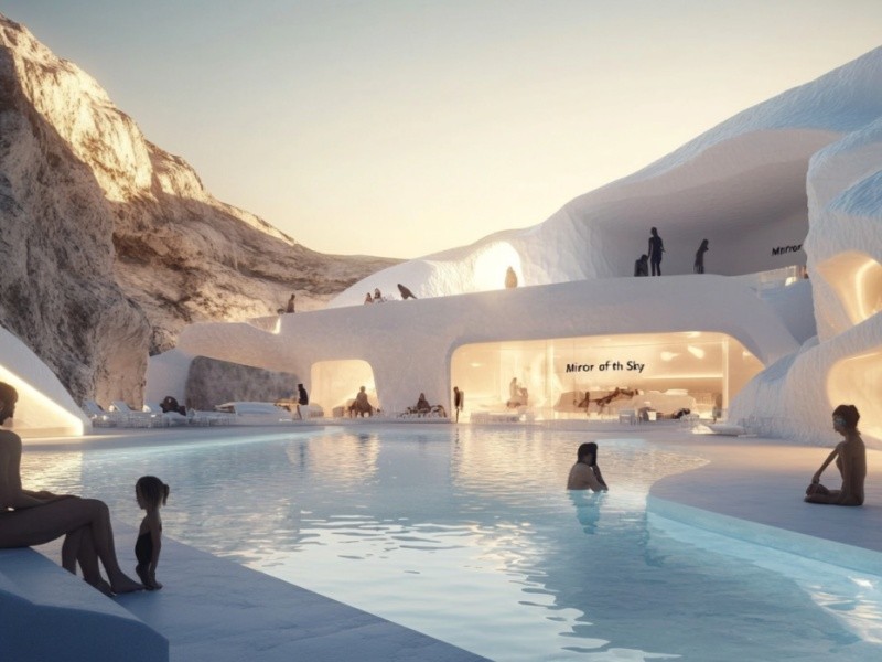 茶卡天空之境盐洞酒店